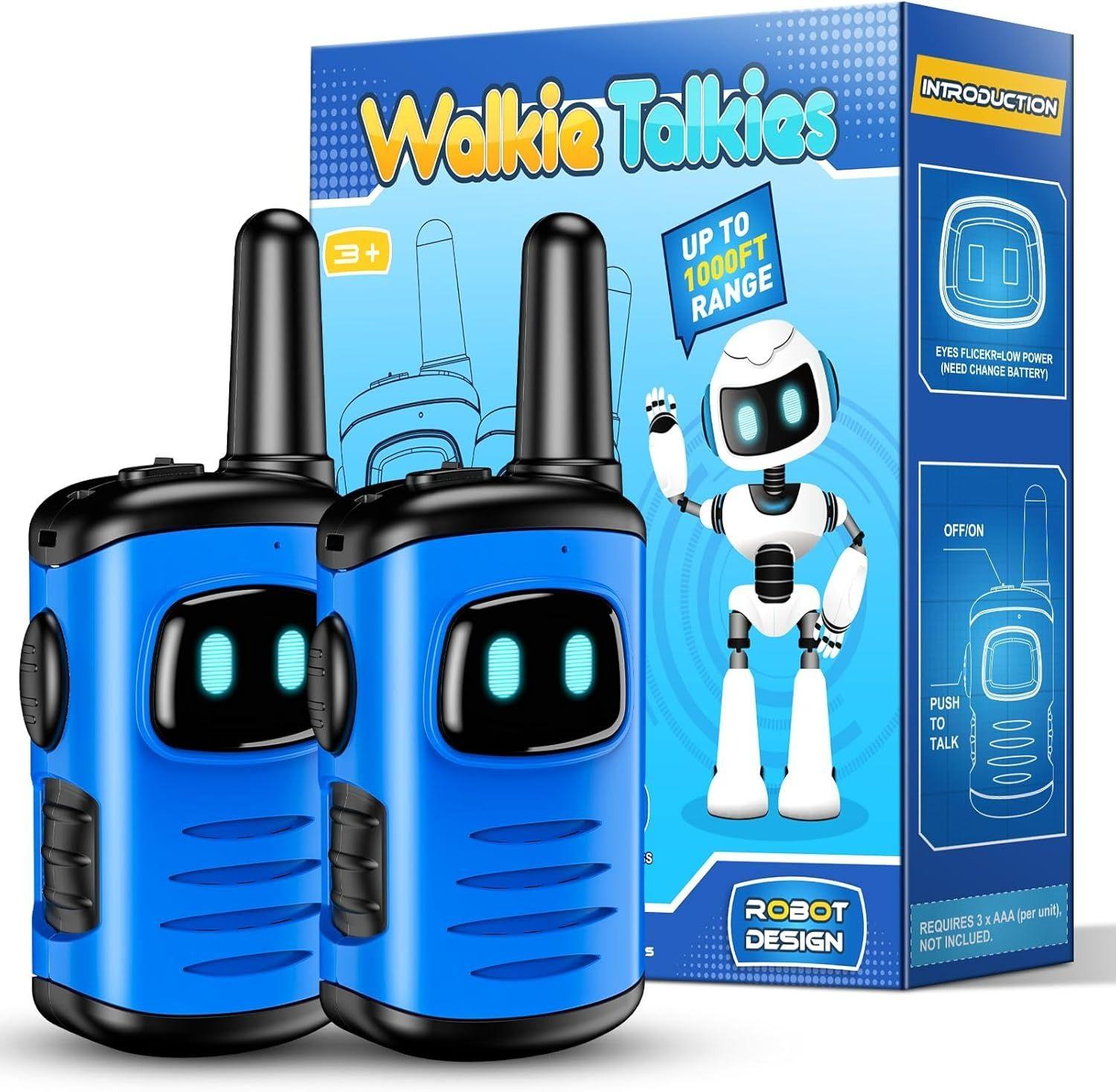 DASTION-99  Walkie Talkies Toys for Kids 2 Pack - Blue - Excellent