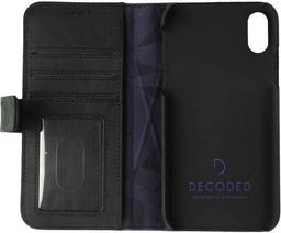 Decoded Leather 2-in-1 Wallet Case for Apple iPhone XR - Black