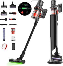 Deerma Cordless Vacuum Cleaner DEM-T50Station - Black/Red