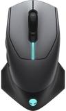 Dell Alienware 610M Wired/Wireless Gaming Mouse - Dark Side of the Moon