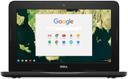 Dell Chromebook 11 3180 Laptop 11.6" Intel Celeron N3060 1.6GHz in Black in Good condition