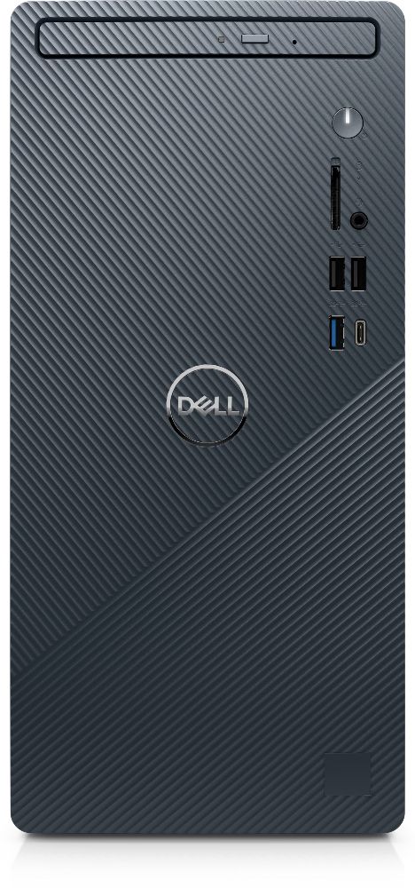 Dell Inspiron 3910 Desktop Computer - Intel® Core™ i5-12400 2.5GHz - 256GB - Black & Mist Blue - 12GB RAM