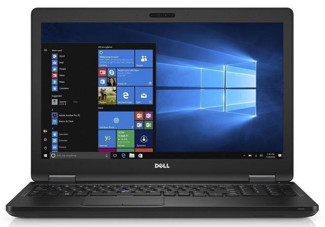 Dell Latitude 5580 Laptop 15.6" Intel Core i7-7600U 2.8GHz in Black in Excellent condition