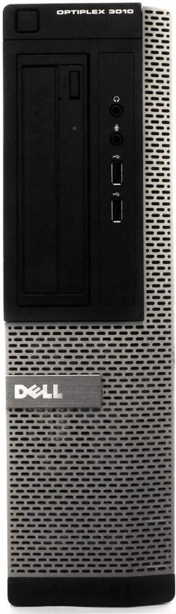 Dell OptiPlex 3010 DT Desktop PC - Intel Core i3-3240 3.4GHz - 128GB - Black - 4GB RAM