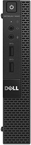Dell  OptiPlex 3020 MFF - Intel Core i5-4590T 2.00GHz - 512GB - Black - 16GB RAM - Excellent