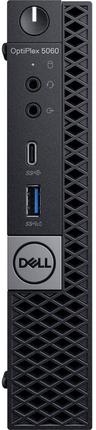 Dell Optiplex 5060 Micro Tower - Intel Core i5-8500T 2.1GHz - 256GB - Black - 16GB RAM
