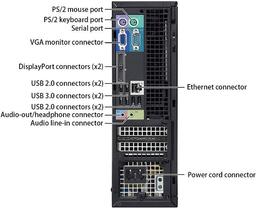 Dell OptiPlex 7010 SFF - Intel Core i5-3470 3.2GHz - 256GB - Black - 8GB RAM