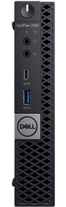Dell Optiplex 7060 MFF - Intel Core i5-8500T 2.1GHz - 256GB - Black - 4GB RAM