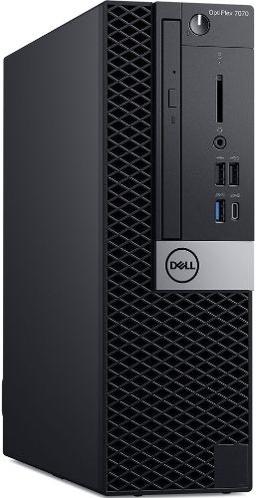 Dell Optiplex 7070 SFF - Intel Core i5-9500 3.0GHz - 256GB - Black - 8GB RAM