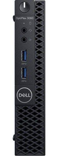 Dell Optiplex 3060 MicroTower - Intel Core i5-8500T 2.1GHz - 500GB - Black - 8GB RAM
