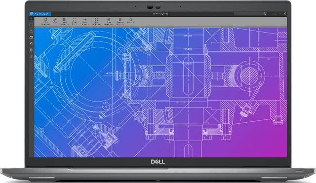 Dell Precision 3570 Mobile Workstation 15.6" Intel Core i7-1265U 4.8GHz in Titan Gray in Excellent condition
