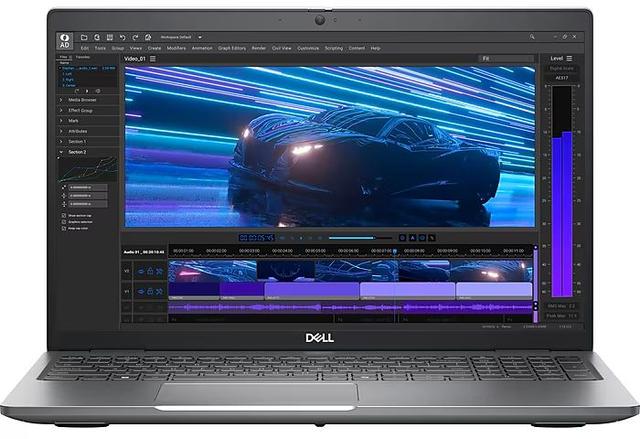 Dell Precision 3591 Laptop 15.6" Intel Core Ultra 9 185H 2.3GHz in Titan Gray in Excellent condition