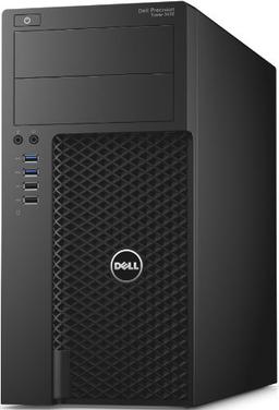 Dell Precision 3620 Tower Workstation - Intel Core i3-6100 3.7GHz - 256GB - Black - 8GB RAM
