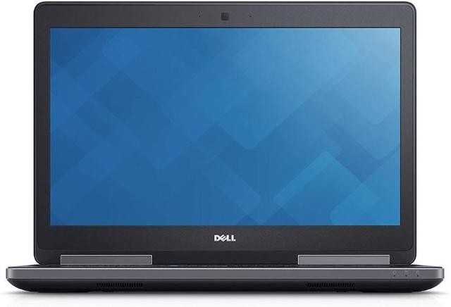 Dell Precision 7510 Laptop 15.6" Intel Core i7-6820HQ 2.7GHz in Black in Acceptable condition