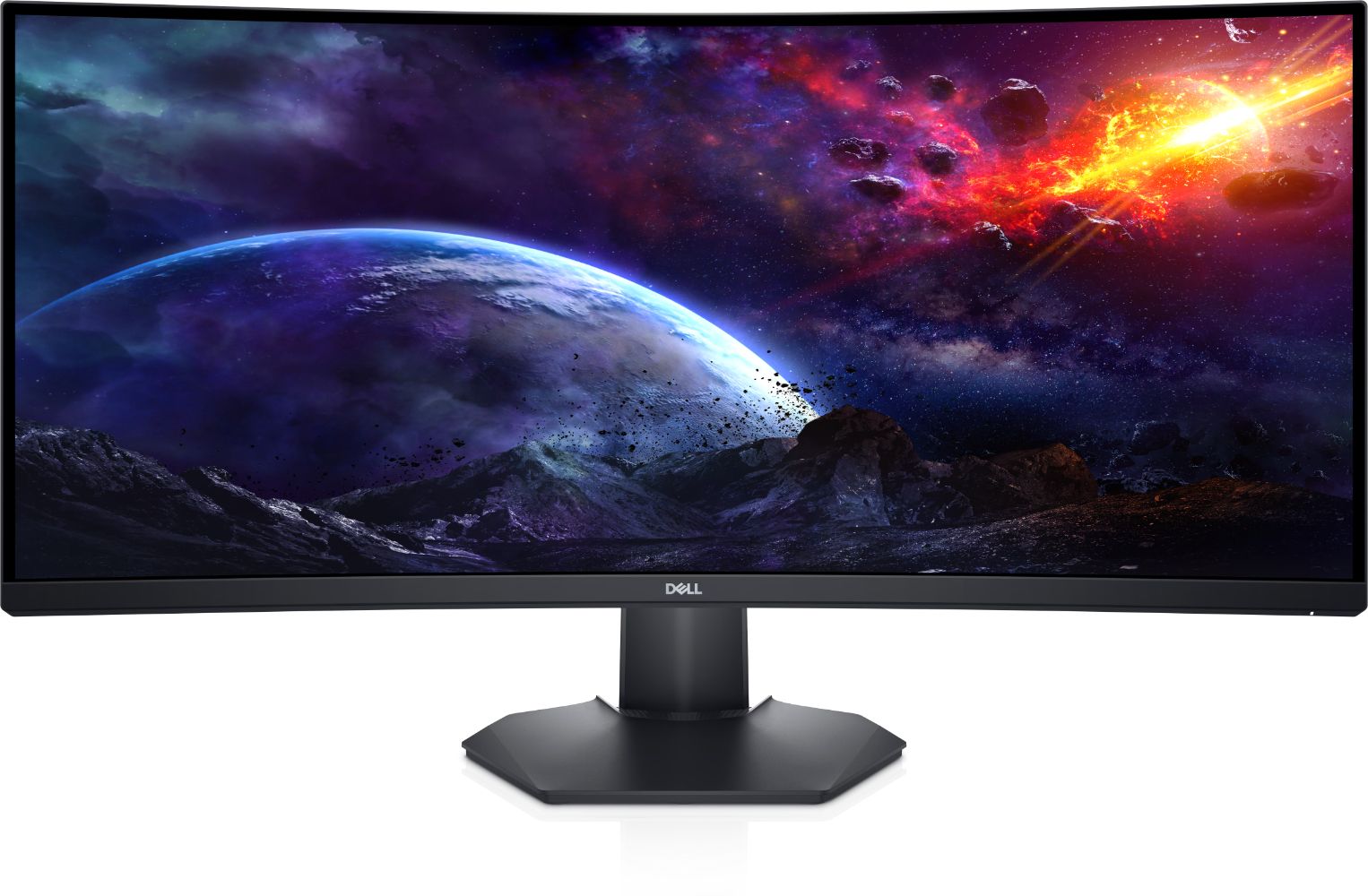 Dell S3422DWG 34 Curved Gaming Monitor 34"inch - Gray - 34 Inch