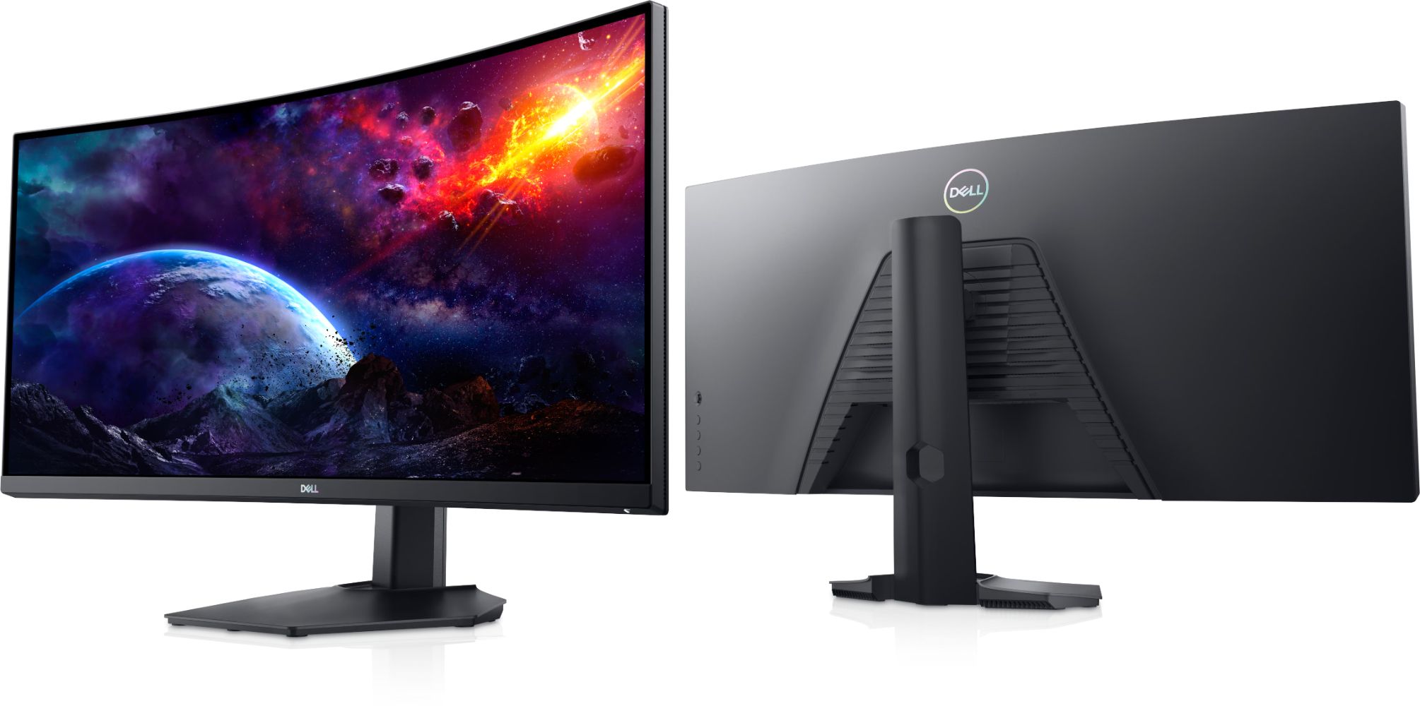 Dell S3422DWG 34 Curved Gaming Monitor 34"inch - Gray - 34 Inch