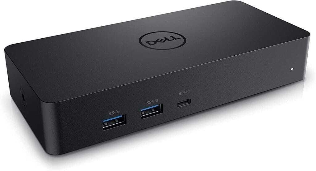 Dell  Universal Docking Station D6000S Ethernet  - Black - Excellent