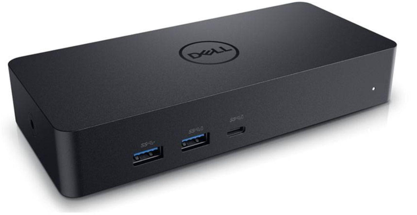 Dell  Universal Docking Station D6000S Ethernet  - Black - Excellent