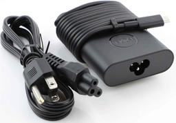 Dell USB-C 65 W AC Adapter with Power Cord (US) - Black