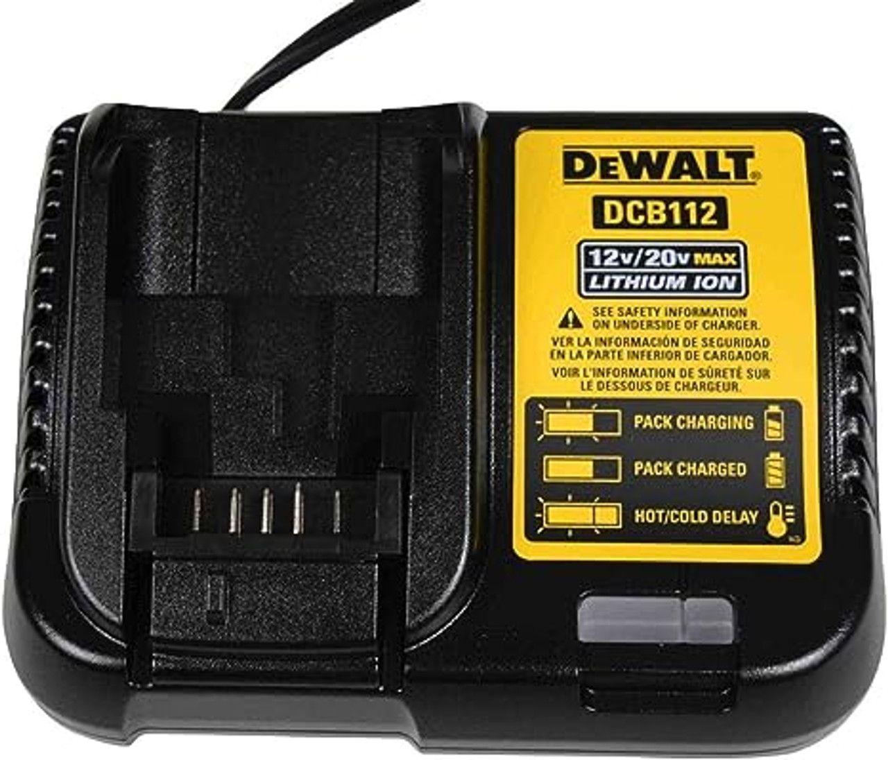 Dewalt  DCB112 20V Max Lithium Ion Battery Charger  - Black - Excellent