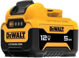 Dewalt DCB126-R 12V MAX* 5Ah Battery - Yellow/Black
