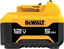 Dewalt DCB126-R 12V MAX* 5Ah Battery - Yellow/Black