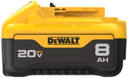 Dewalt DCB208R 20V MAX* 8Ah Battery - Yellow/Black