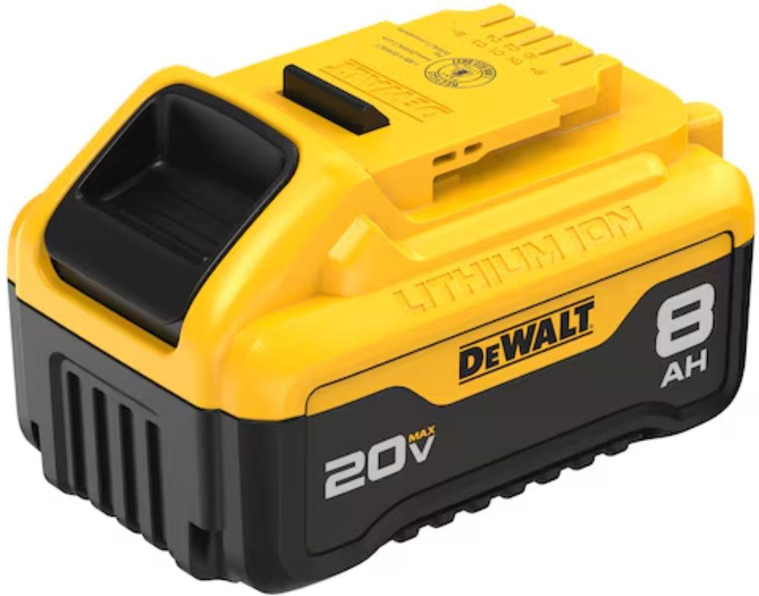 Dewalt DCB208R 20V MAX* 8Ah Battery - Yellow/Black