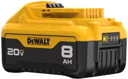 Dewalt DCB208R 20V MAX* 8Ah Battery - Yellow/Black
