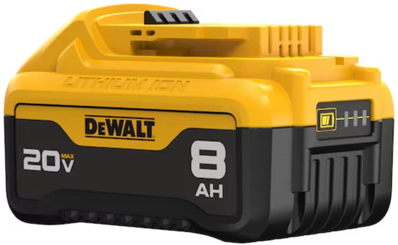 Dewalt DCB208R 20V MAX* 8Ah Battery - Yellow/Black