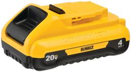 Dewalt DCB240-2R 20V MAX Compact 4.0 AH Battery (2-Pack) - Yellow/Black