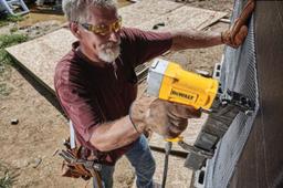 Dewalt DW451S2-R 16 GA Wide Crown Lathing Stapler - Yellow