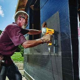 Dewalt DW451S2-R 16 GA Wide Crown Lathing Stapler - Yellow