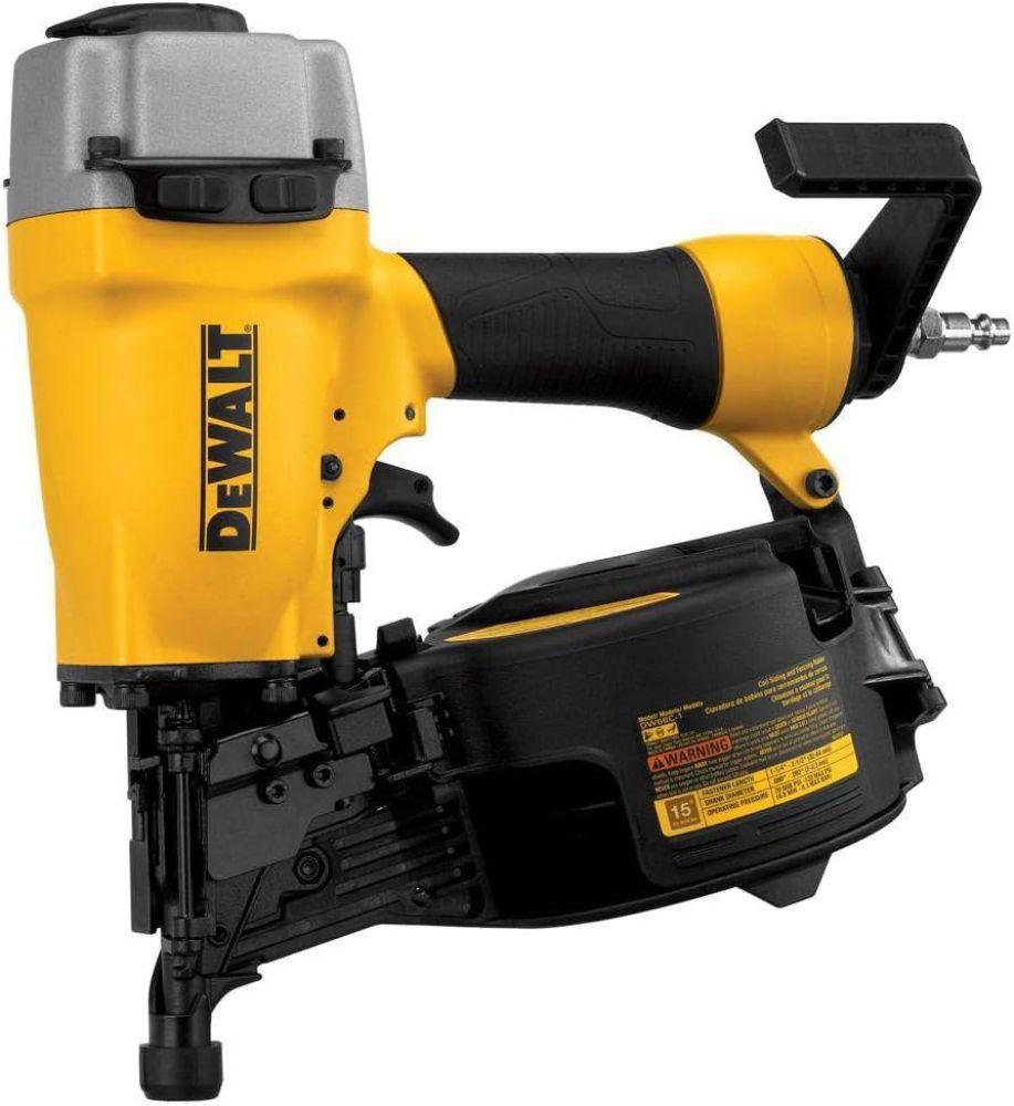 Dewalt  DW66C-1R 15 Degree 2-1/2 in. Coil Siding Nailer - Yellow - Excellent
