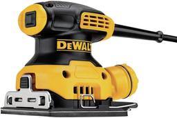 Dewalt DWE6411K-R 1/4 Sheet Palm Grip Sander Kit - Yellow/Black
