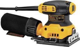 Dewalt DWE6411K-R 1/4 Sheet Palm Grip Sander Kit - Yellow/Black