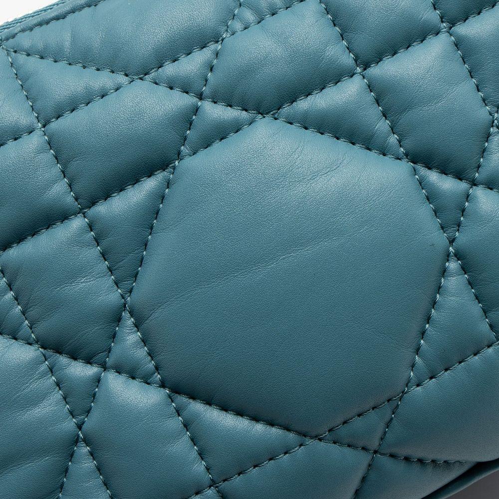 Dior Calfskin Diortravel Nomad Small Pouch - Calfskin - Blue