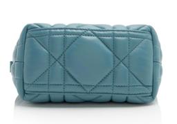 Dior Calfskin Diortravel Nomad Small Pouch - Calfskin - Blue
