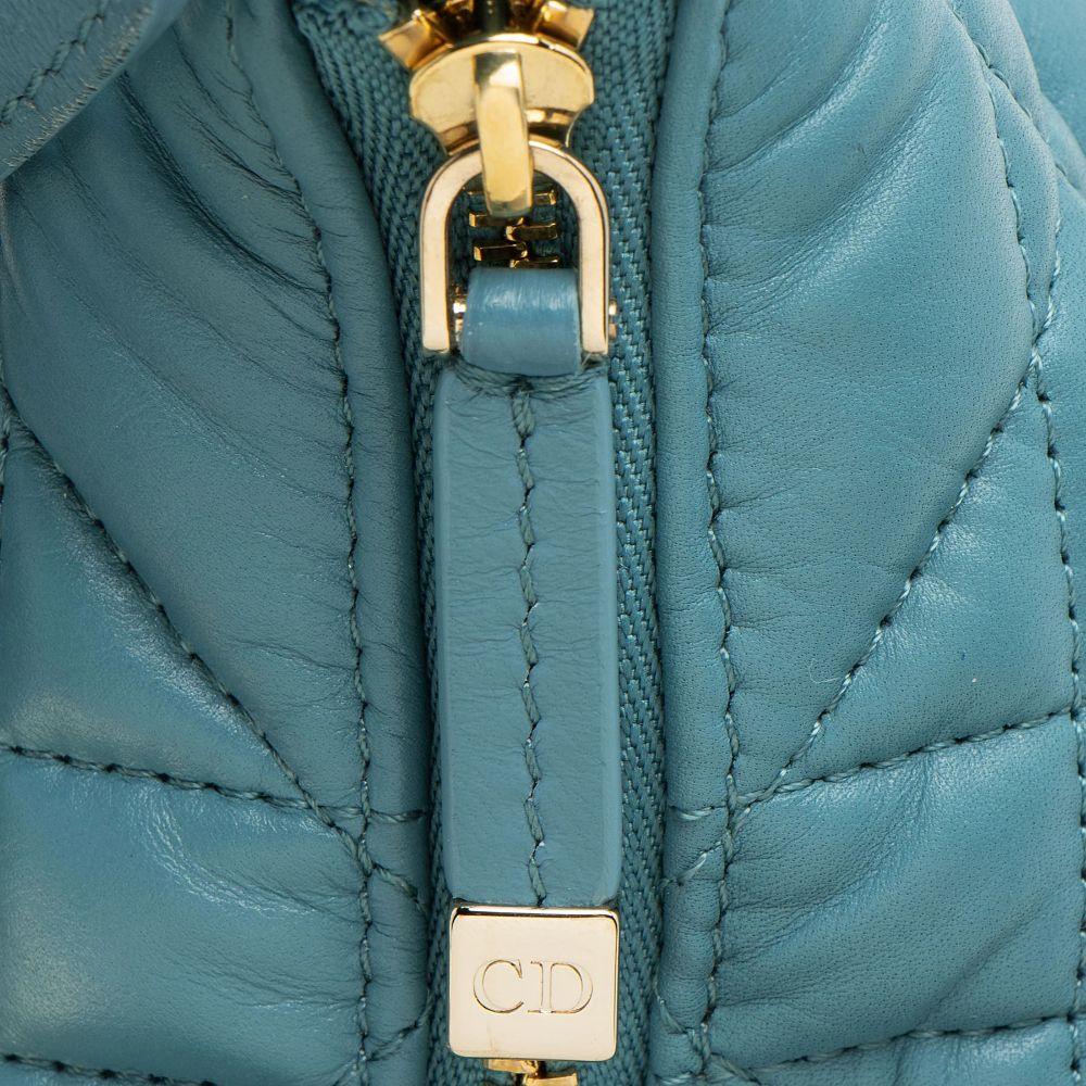 Dior Calfskin Diortravel Nomad Small Pouch - Calfskin - Blue