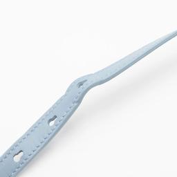 Dior Metallic Calfskin Diorever Top Handle - Calfskin - Blue/Silver