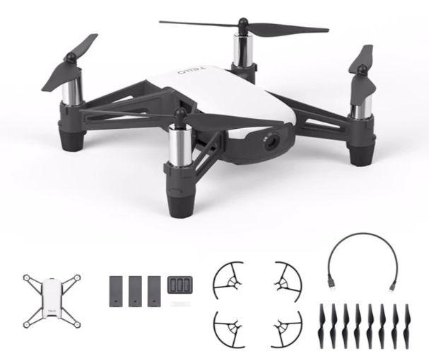DJI  Tello Drone Boost Combo - White/Black - Excellent