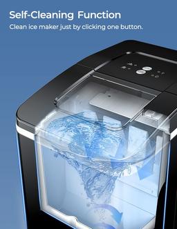 Dreamiracle Portable Ice Maker Machine - Black