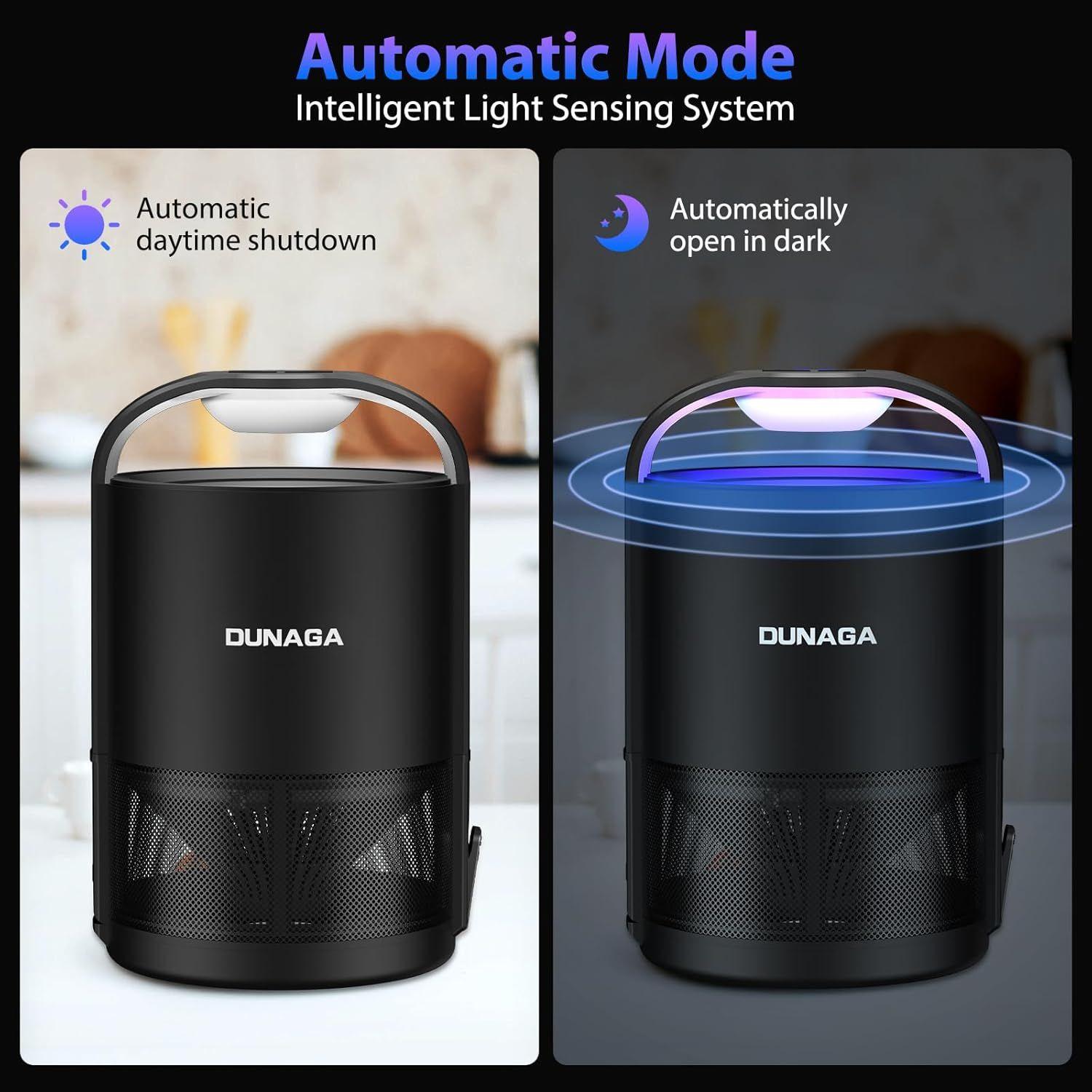 Dunaga Zap T360 Pro Automatic Fruit Fly Trap - Black