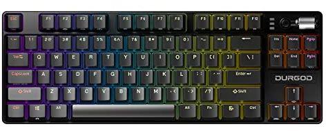 Durgod  TGK 300 Mechanical Gaming Keyboard - Black - Excellent