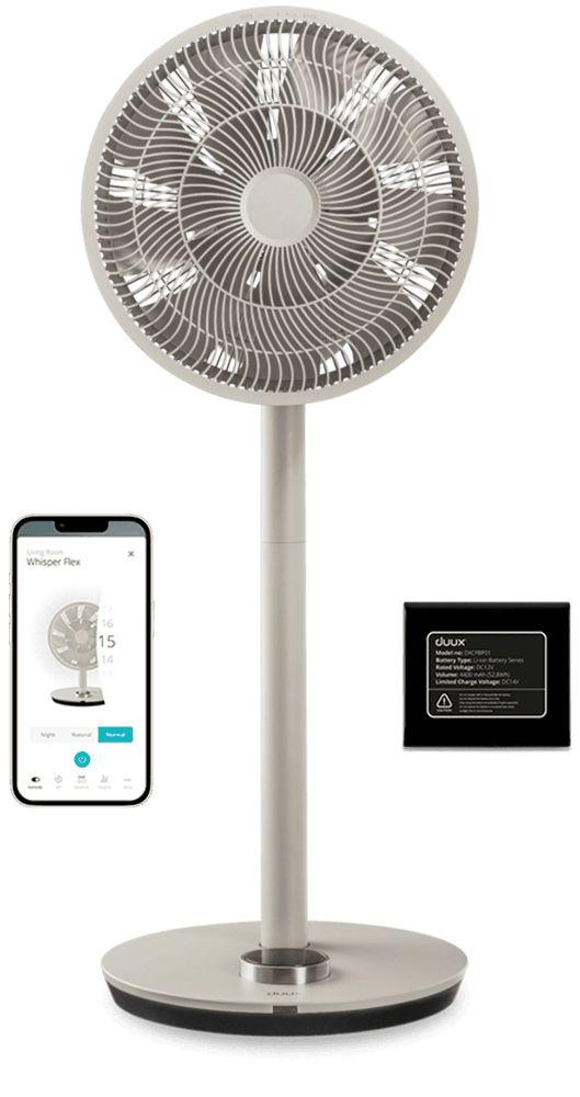 Refurbished Duux Whisper Flex Smart + Battery Pack - Reebelo US