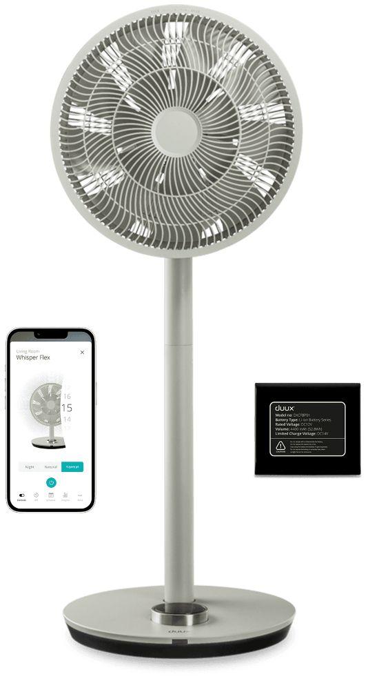 Refurbished Duux Whisper Flex Smart + Battery Pack - Reebelo US