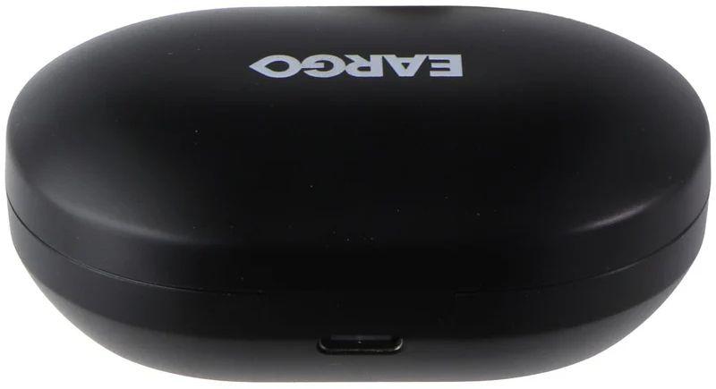 Eargo LINK OTC Hearing Aids with Charging Carry Case - Black