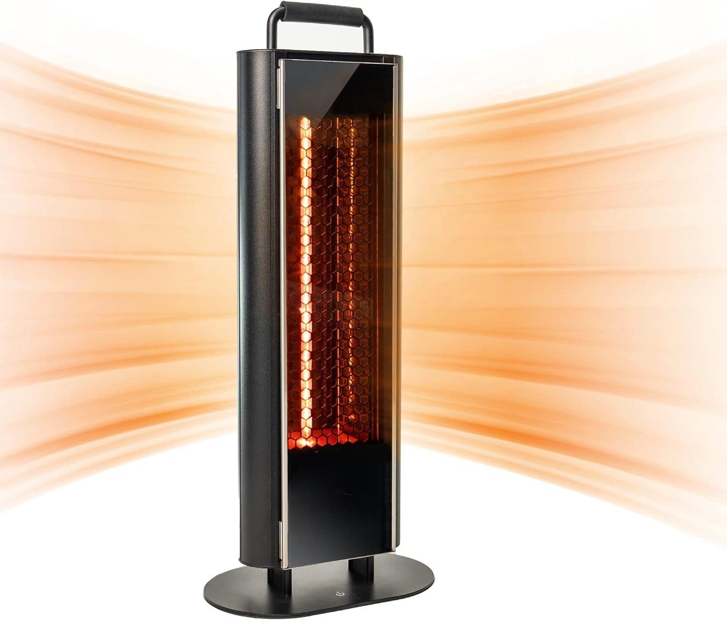 East Oak  1200W Patio Heater - Black - Excellent