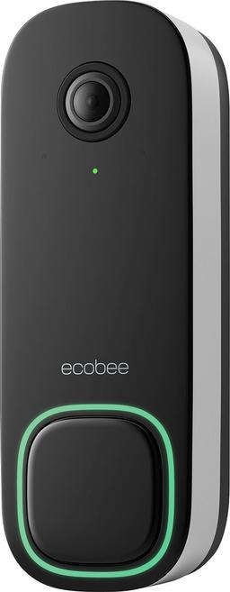 Ecobee Smart Video Doorbell Camera (Wired) - Black