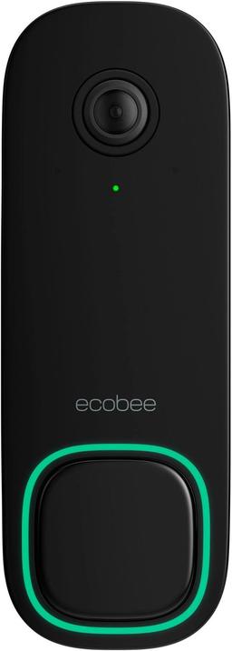 Ecobee Smart Video Doorbell Camera (Wired) - Black